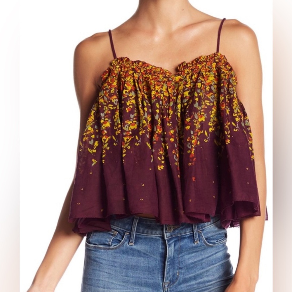 Free People Intimately Instant Crush Floral Tank